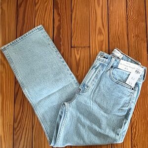 Abercrombie Vintage Straight High Rise Jeans